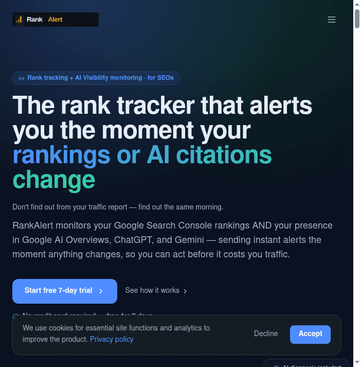 RankAlert screenshot